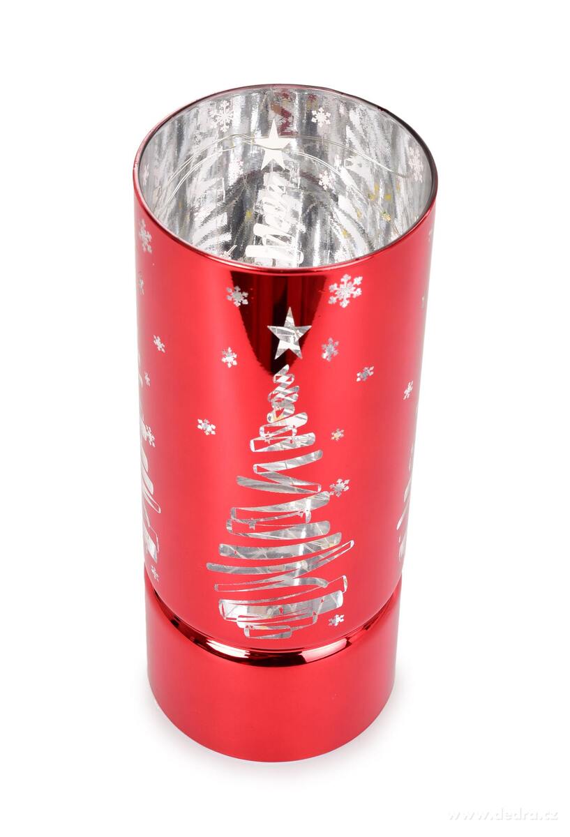 SV─ÜT├ŁLKA ZIMN├ŹHO STROMKU | LED sklen─Ťn├Ż sv├şcen | 20 cm - obr├ízek 3 | Sv├şt├şc├ş LED dekorace | Grand M├│da