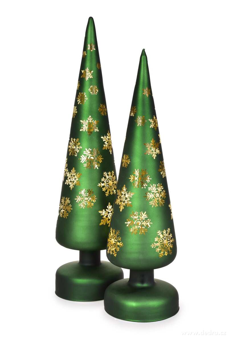 LESN├Ź HV─ÜZDA | LED sv├şt├şc├ş strome─Źek | zelen├Ż | 35 cm - obr├ízek 4 | Sv├şt├şc├ş LED dekorace | Grand M├│da