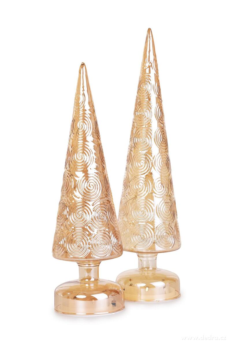 AURELIA | 31 cm LED sv├şt├şc├ş strome─Źek | zlat├Ż dekor - obr├ízek 5 | Sv├şcny | Grand M├│da