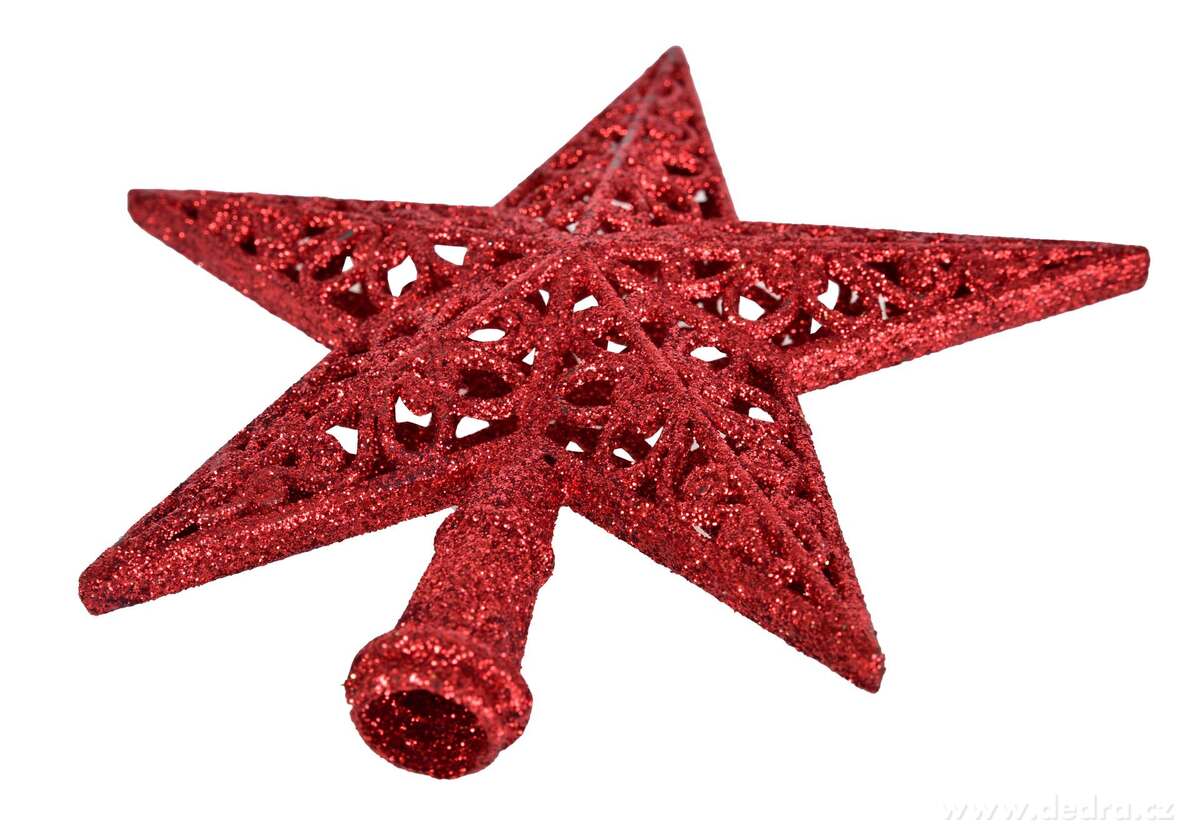 V├üNO─îN├Ź KORUNA | hv─Ťzda na stromek | ─Źerven├í krajkov├í t┼Öpytiv├í - obr├ízek 4 | Tradi─Źn├ş odst├şny V├ínoc | Grand M├│da