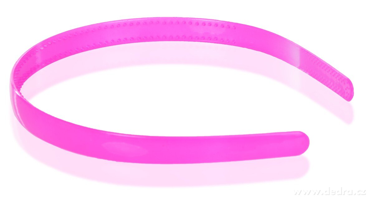 HAIRÉLLE, plastová čelenka do vlasů, růžová