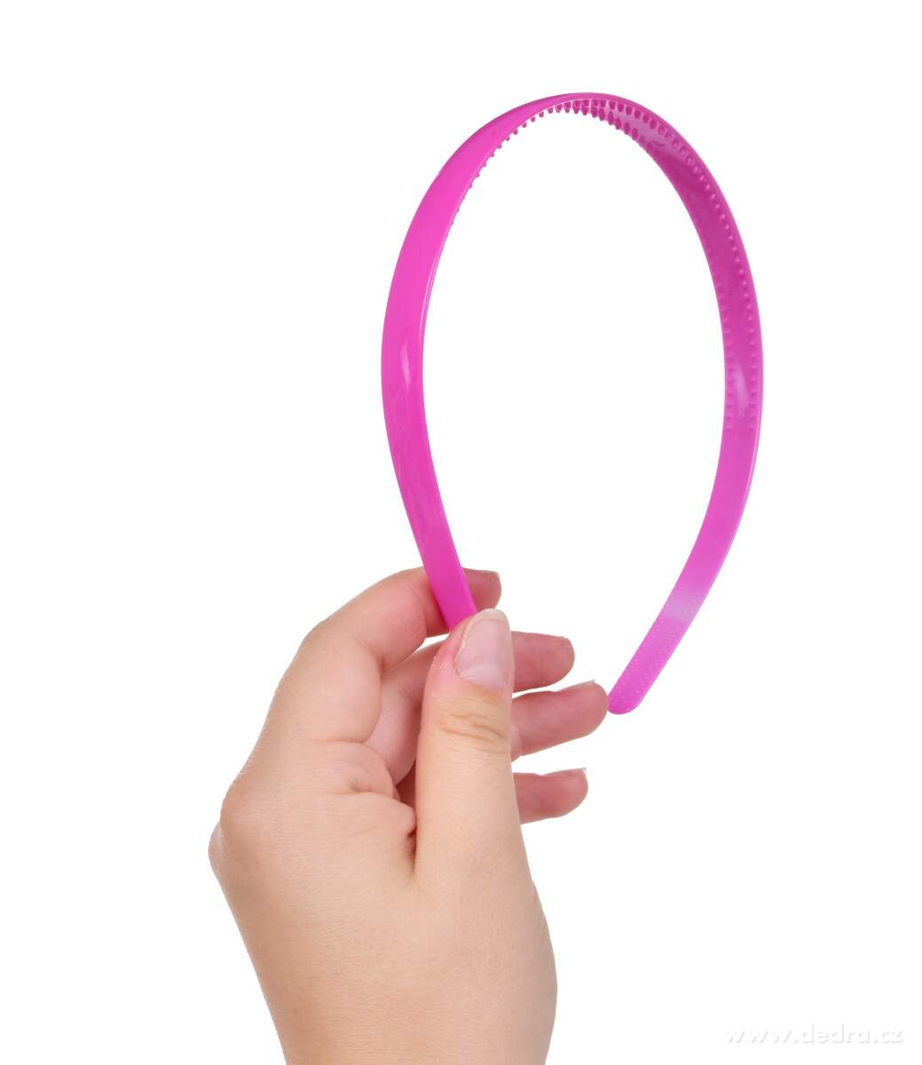 HAIRÉLLE, plastová čelenka do vlasů, růžová – náhled 6 | Grand Móda