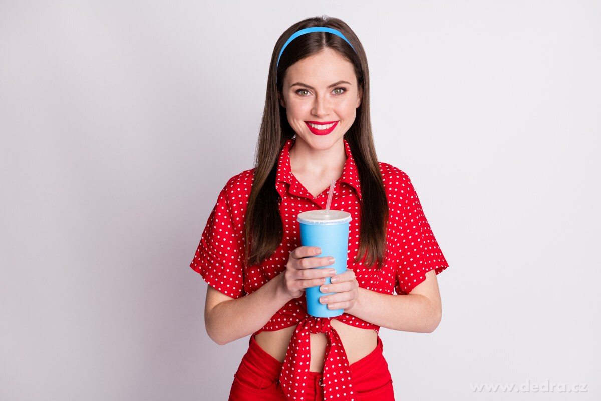 HAIRÉLLE, plastová čelenka do vlasů, modrá – náhled 3 | Grand Móda