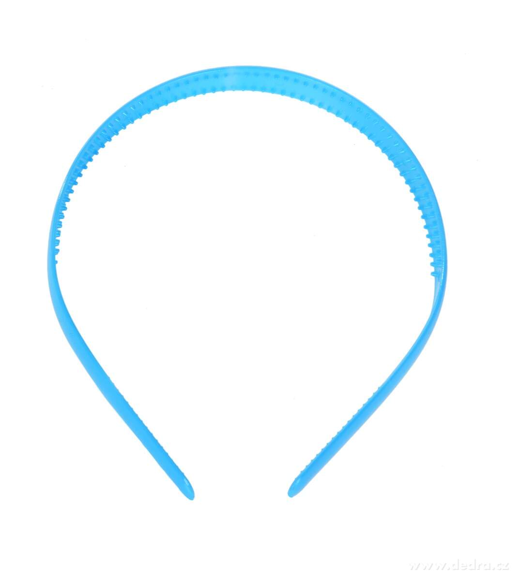 HAIRÉLLE, plastová čelenka do vlasů, modrá – náhled 5 | Grand Móda