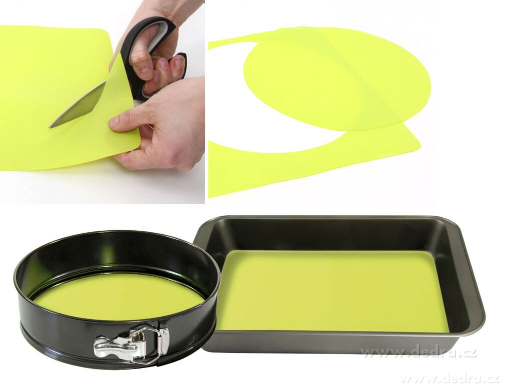 GOURMET, silikonová univerzální pečicí podložka, zastřihovatelná a srolovatelná, 50 × 30 cm | Pečící formy | Grand Móda