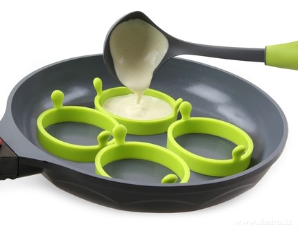 1 kus silikonový lívanečník na smažení lívanců a vajec na pánvi, 9 cm | Kuchyňské potřeby | Grand Móda