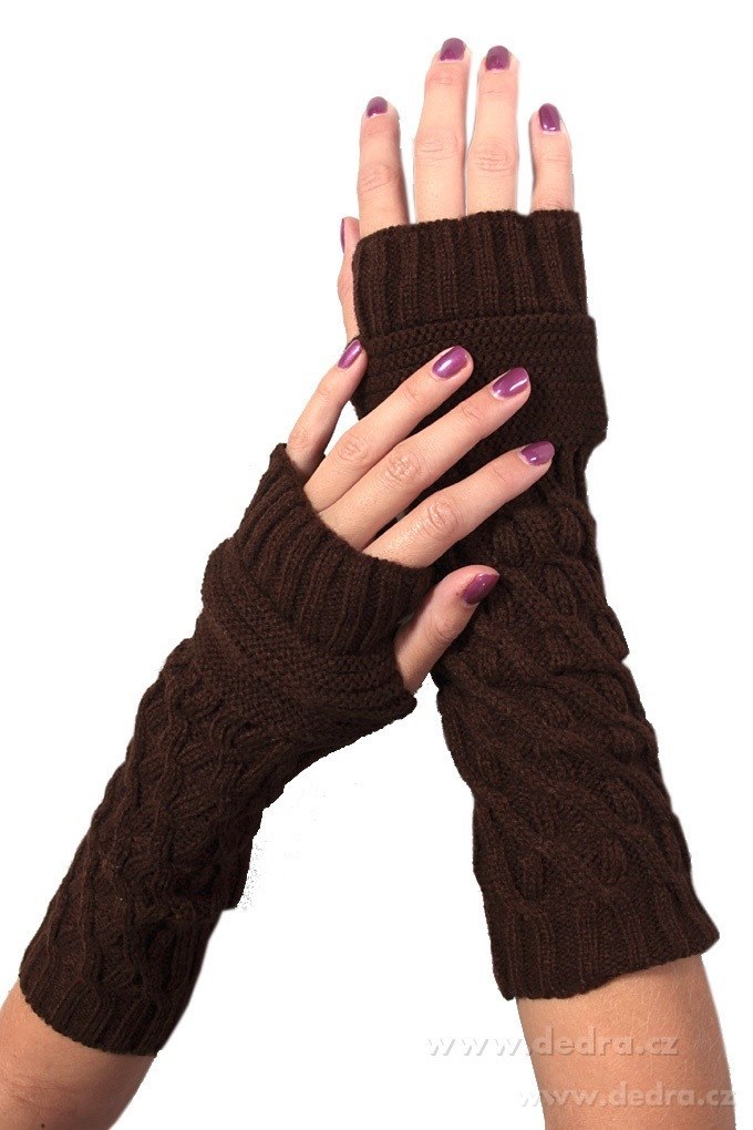 2 ks pletených návleků na ruce – náhled 2 | Grand Móda
