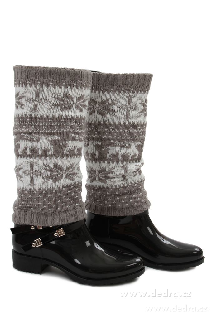 2 ks pletených, návleků na nohy | Produkty za bonusové body | Grand Móda