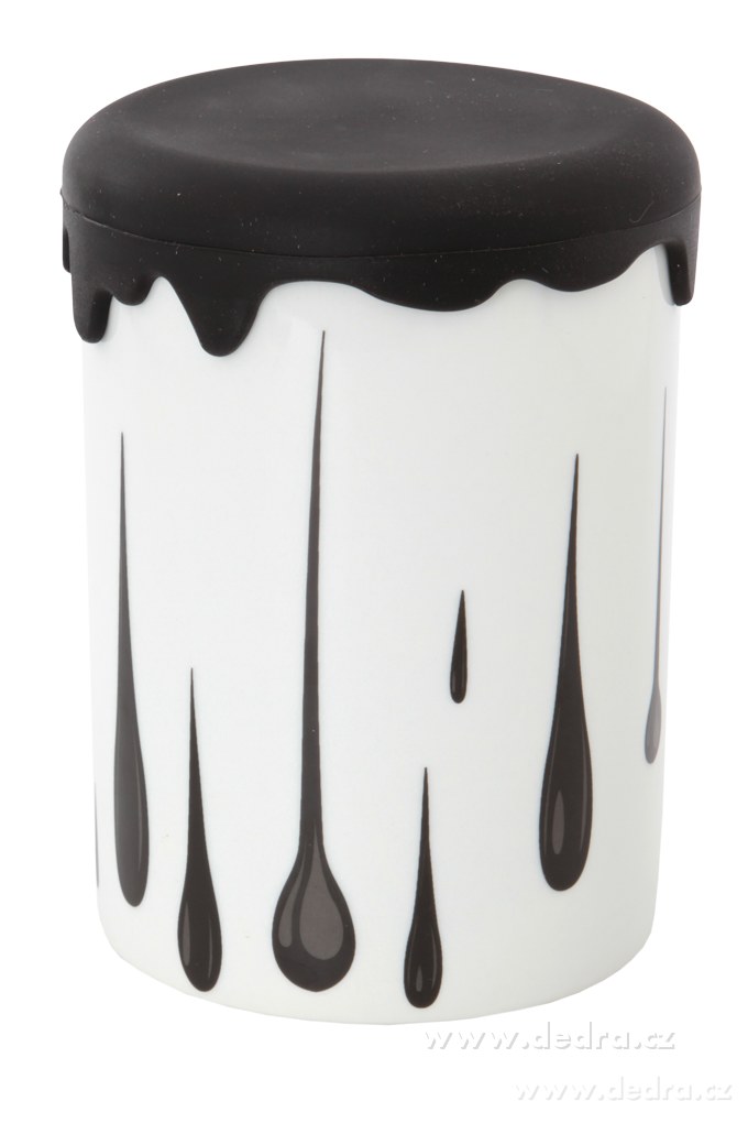 1000 ml velká dóza z porcelánu, silikonové víko, HRNEČKU VAŘ! | Produkty za bonusové body | Grand Móda