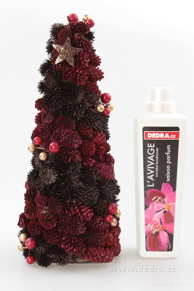 35 cm dekorativní stromek, ze šišek a lesních plodů – náhled 4 | Grand Móda