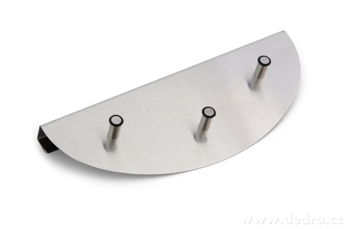 Nerezový trioháček, na dveře | Vychytávky do koupelny | Grand Móda