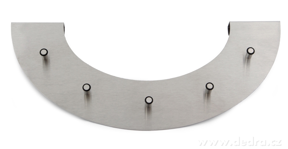 Nerezový pětiháček, na dveře | Vychytávky do koupelny | Grand Móda