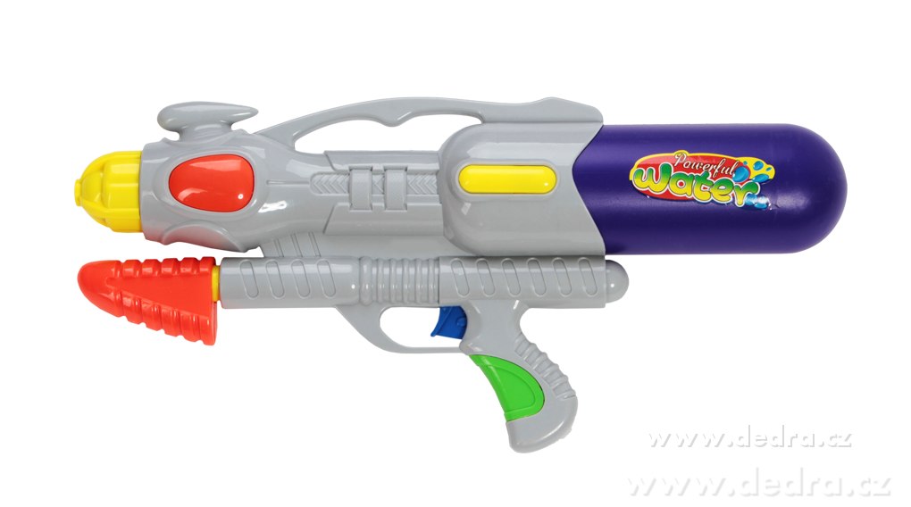 XXL vodní dělo se, zásobníkem, šedé | Vodní hrátky | Grand Móda