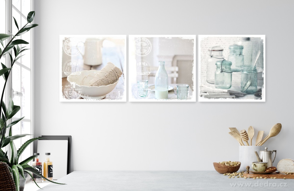 3ks obrazů na plátně, každý 28 x 28 cm – náhled 3 | Grand Móda