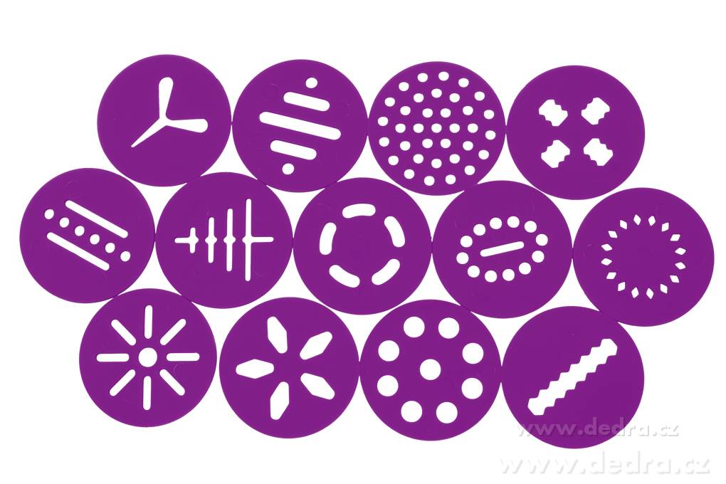 Těstolis a zdobítko, 20 dílná sada – náhled 2 | Grand Móda