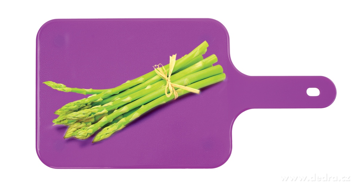 Krájecí prkénko s rukojetí, fialové – náhled 2 | Grand Móda