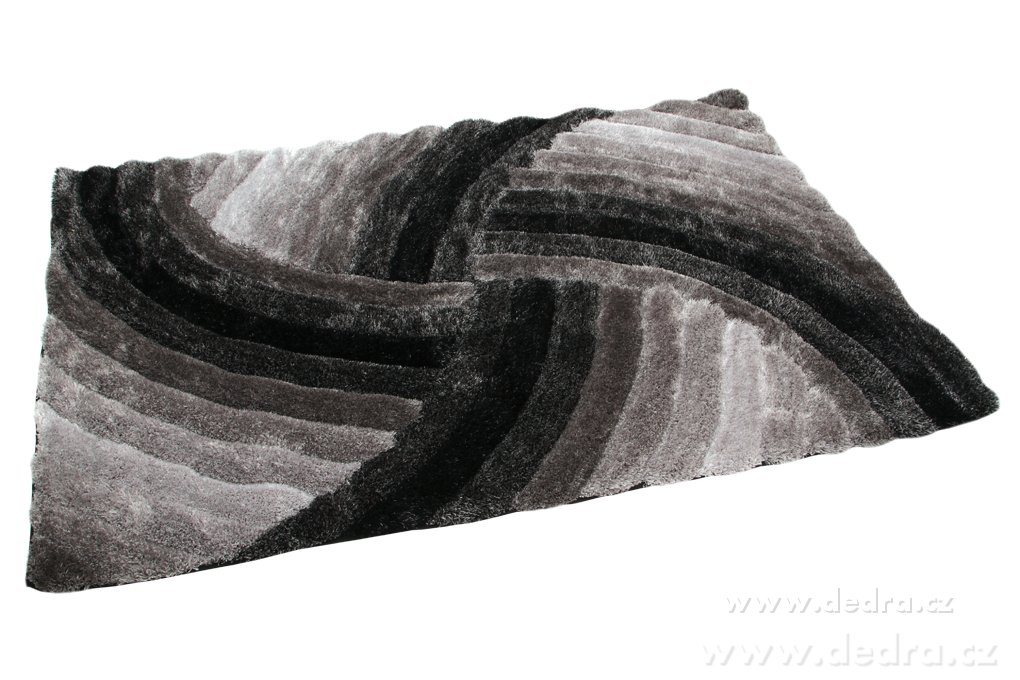 SHARON 3D KOBEREC, antracit., 200x300 cm | Kusové koberce | Grand Móda