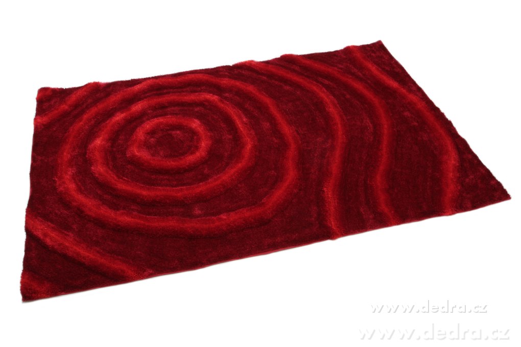 SHARON 3D KOBEREC, bordó, 160x230 cm | Kusové koberce | Grand Móda