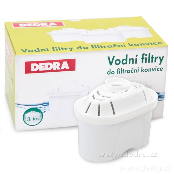 SYSTEMAT AQUA, sada 3 ks vodních filtrů do filtrační konvice, s aktivním uhlím pro čistou a chutnou vodu