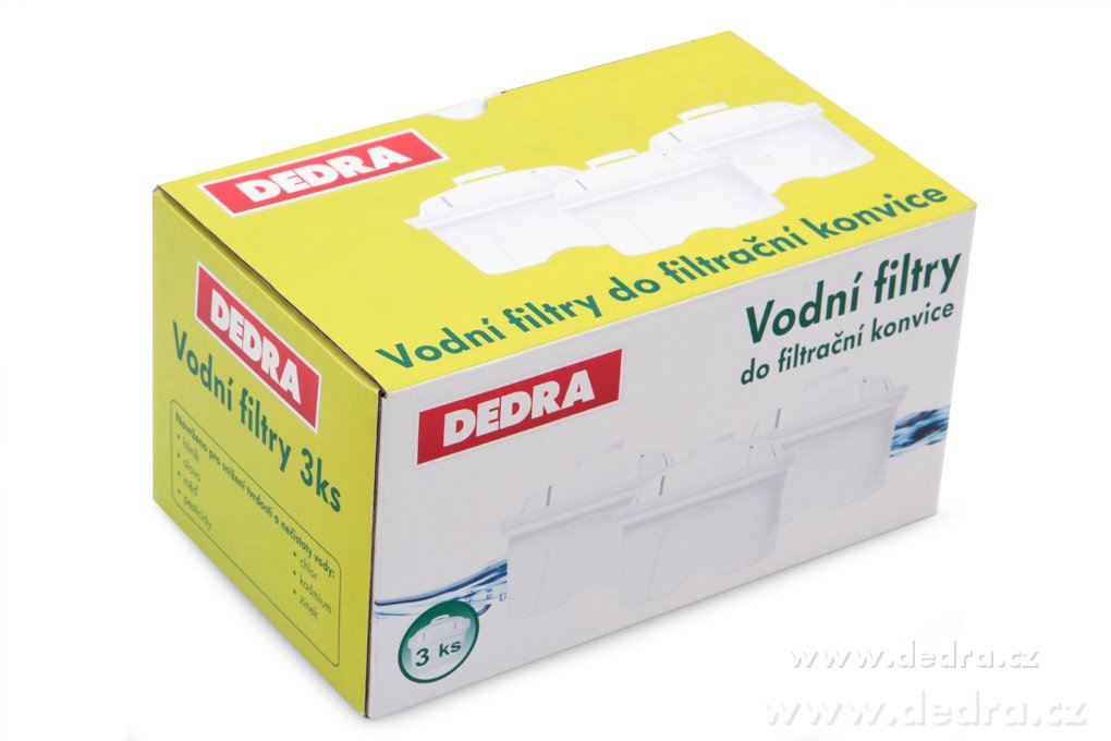 SYSTEMAT AQUA, sada 3 ks vodních filtrů do filtrační konvice, s aktivním uhlím pro čistou a chutnou vodu – náhled 3 | Grand Móda