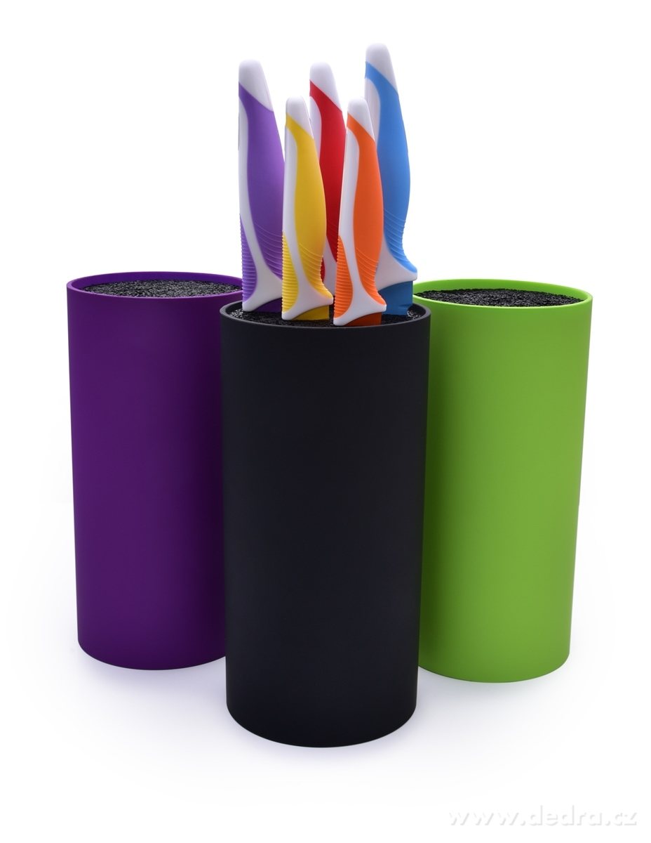 CARBONIT, tyčinkový stojan na nože, fialový – náhled 5 | Grand Móda