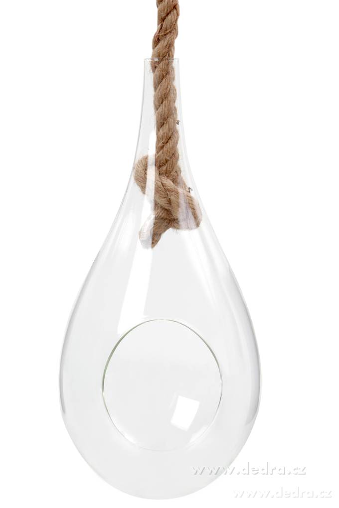 Dekor.skleněná baňka, XL závěsná báň | Boxy, ukládání vďcí | Grand Móda