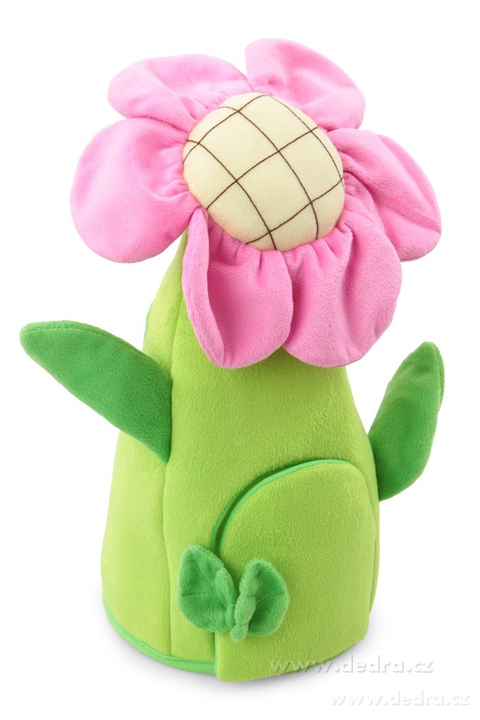 37 cm plyšová KVĚTINA domeček pro 5 hmyzích kamarádů – náhled 4 | Grand Móda