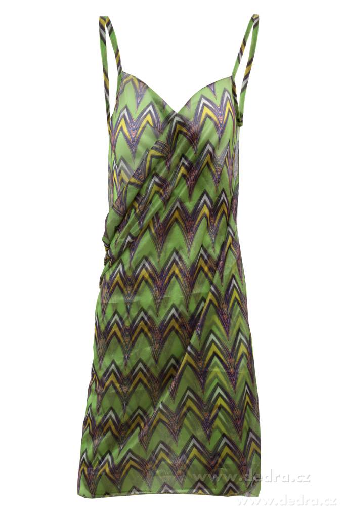 PAREONCCINI, smaragdové se vzorem | Šaty | Grand Móda