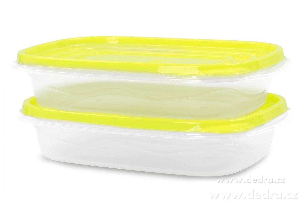 2ks BOX 950 ml, žlutozelený – náhled 2 | Grand Móda