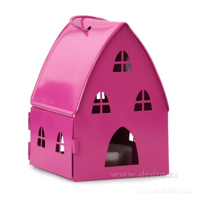 Kovová lucerna, v designu chaloupky | Lucerny | Grand Móda