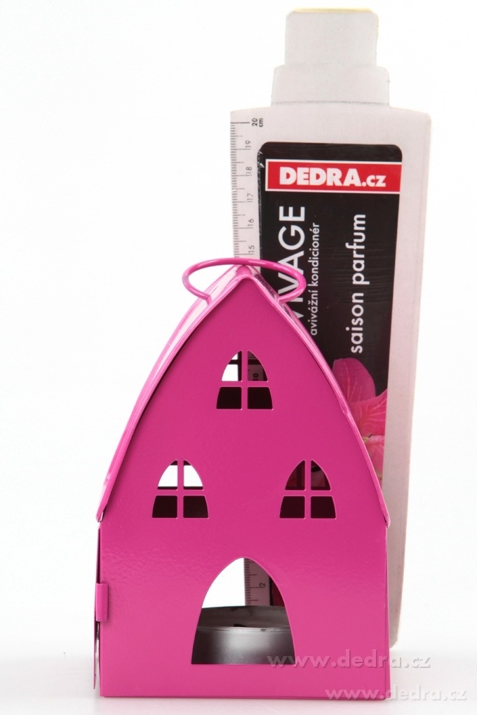 Kovová lucerna, v designu chaloupky – náhled 4 | Grand Móda