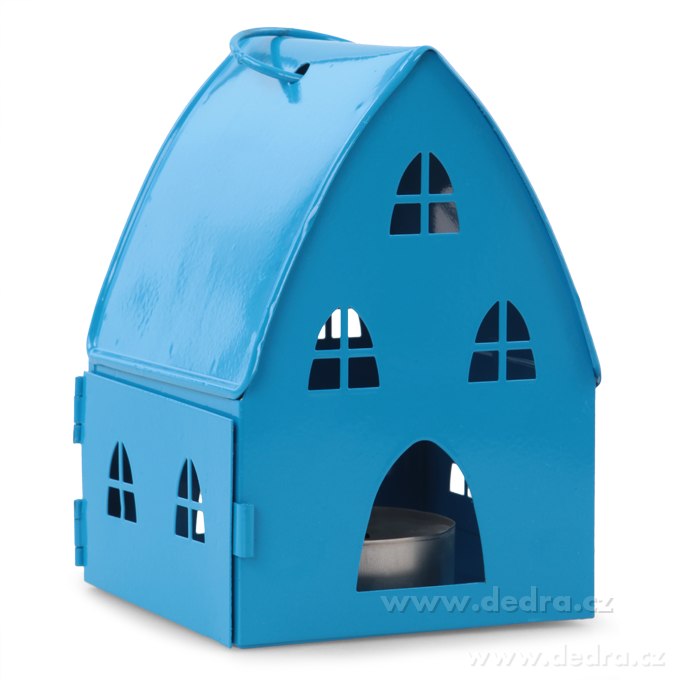 Kovová lucerna, v designu chaloupky | Lucerny | Grand Móda