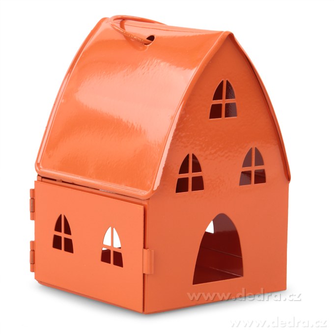 Kovová lucerna, v designu chaloupky | Lucerny | Grand Móda