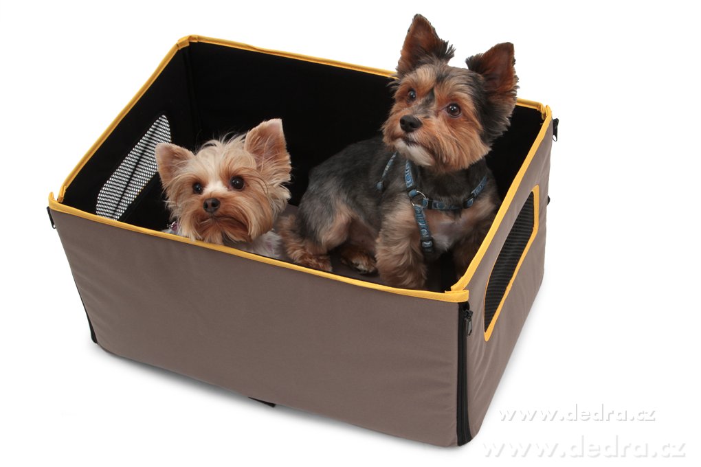 53 cm ohrádka na bezpečnou přepravu pejsků v autě – náhled 3 | Grand Móda