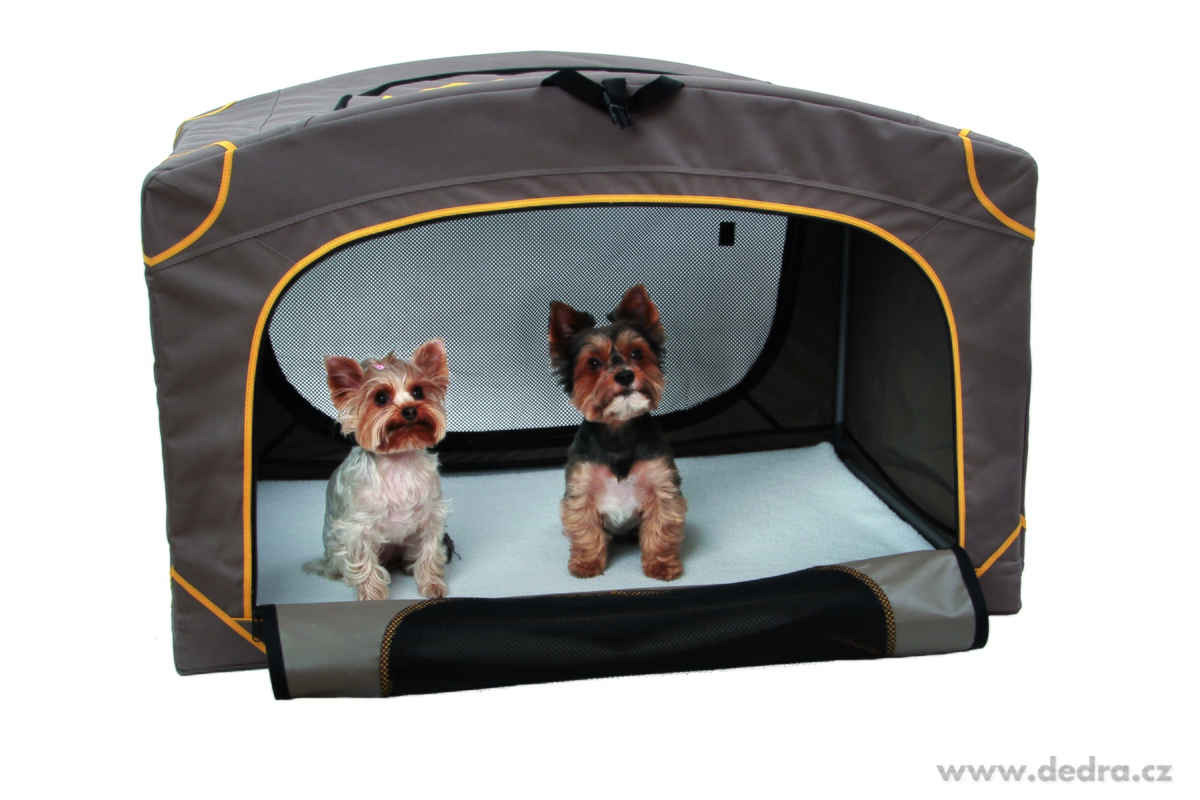 106 cm XXL přepravní box na mazlíčky do kufru auta, na sedadlo – náhled 3 | Grand Móda