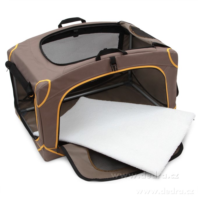 106 cm XXL přepravní box na mazlíčky do kufru auta, na sedadlo – náhled 4 | Grand Móda