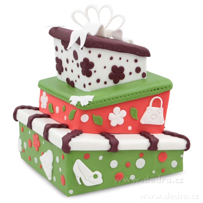 3 ks silnostěnné čtvercové šikmé formy na korpusy, CRAZY DORT BIOPAN, – náhled 5 | Grand Móda