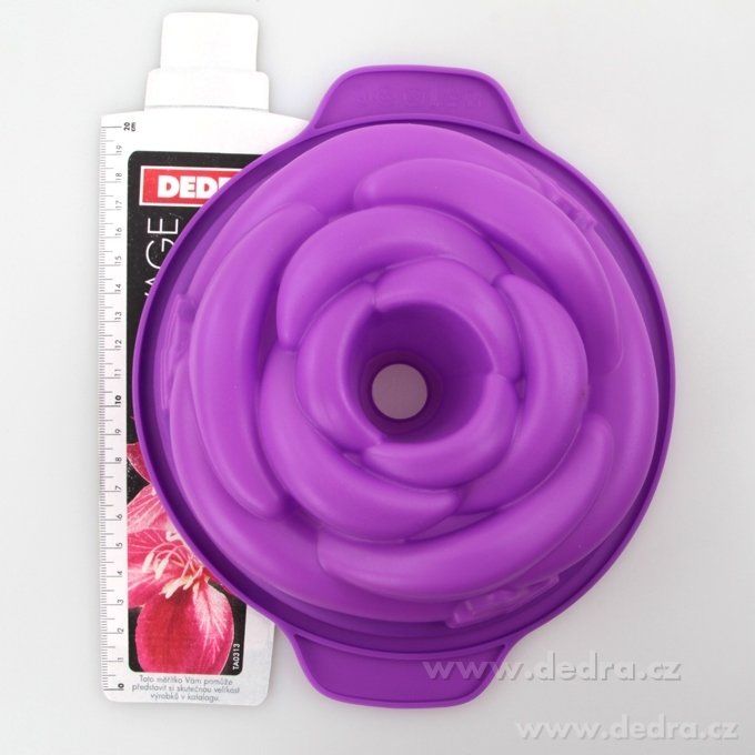 Růže, silikonová forma na bábovku – náhled 3 | Grand Móda