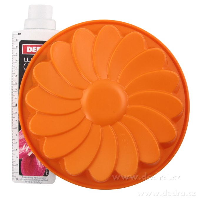 Květina, koláčová silikonová forma na pečení, 22 cm – náhled 3 | Grand Móda