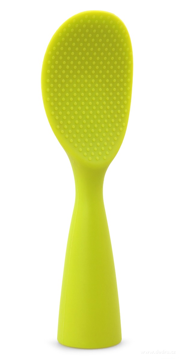 RÝŽOFFKA vroubkovaná lžíce, na kterou se rýže nelepí | Silikonové pomůcky | Grand Móda