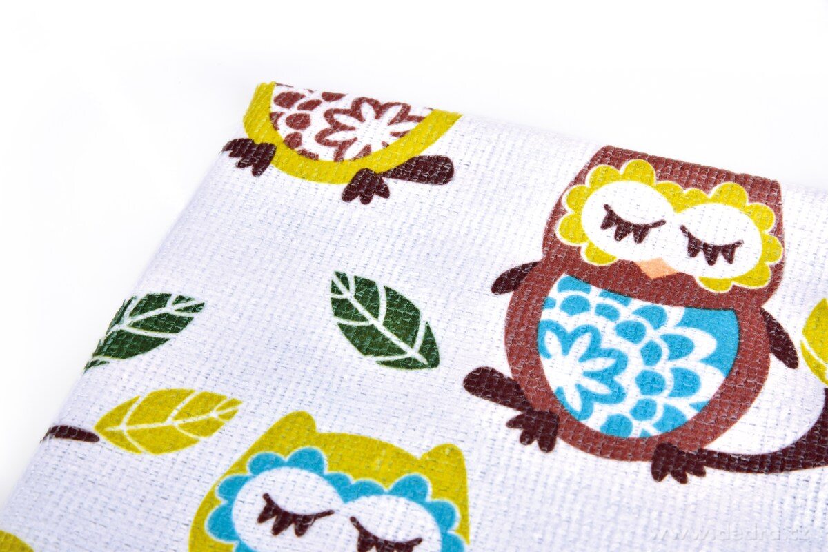 PRAKTIK, Lešticí utěrka z mikrovlákna, univerzální, s veselými sovičkami – náhled 5 | Grand Móda