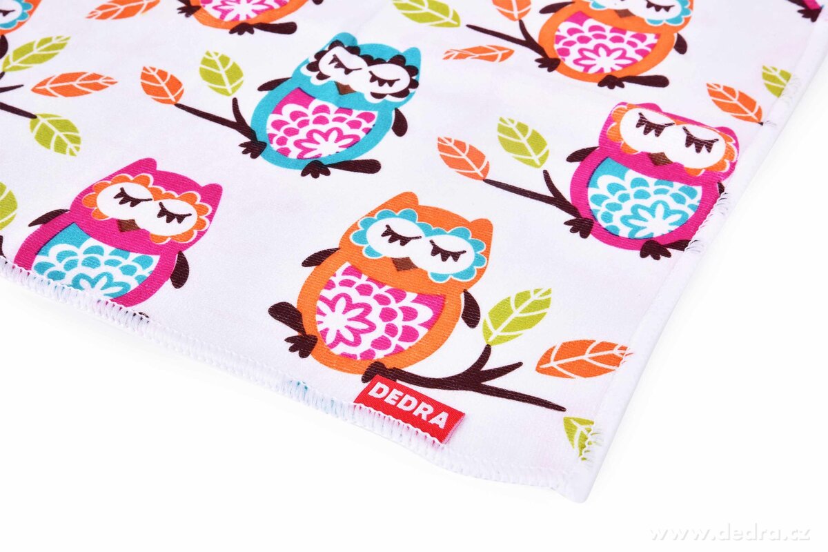 PRAKTIK, Lešticí utěrka z mikrovlákna, univerzální, se spícími sovičkami – náhled 5 | Grand Móda