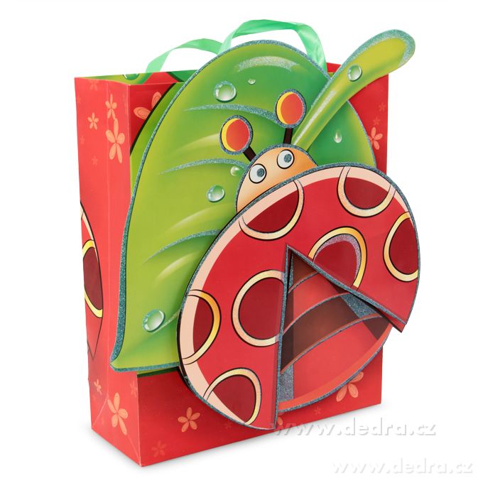 3D papírová taška, beruška na listě | Kreativní tvorba ­čÄĘ | Grand Móda