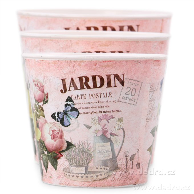 3ks obal na květináč, JARDIN květinový – náhled 4 | Grand Móda