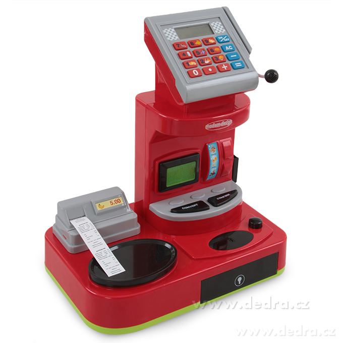 33 cm velká dětská pokladna na baterie, s elektronickou čtečkou a příslušenstvím – náhled 2 | Grand Móda