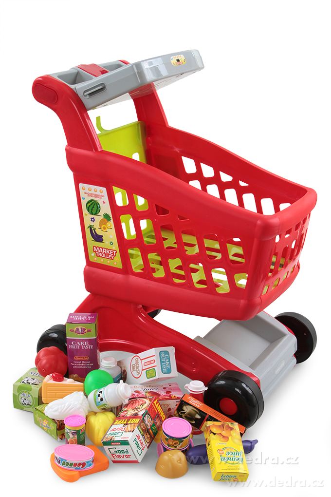 50 cm velký dětský nákupní vozík, elektronický, na baterie – náhled 2 | Grand Móda