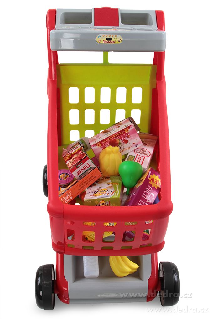 50 cm velký dětský nákupní vozík, elektronický, na baterie – náhled 3 | Grand Móda
