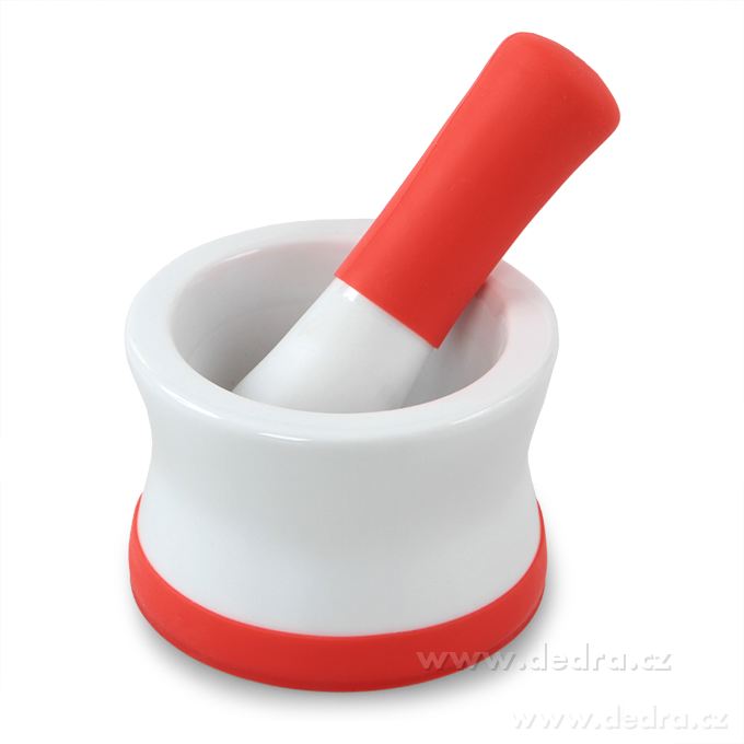 Porcelánový hmoždíř na česnek, bylinky a koření – náhled 2 | Grand Móda