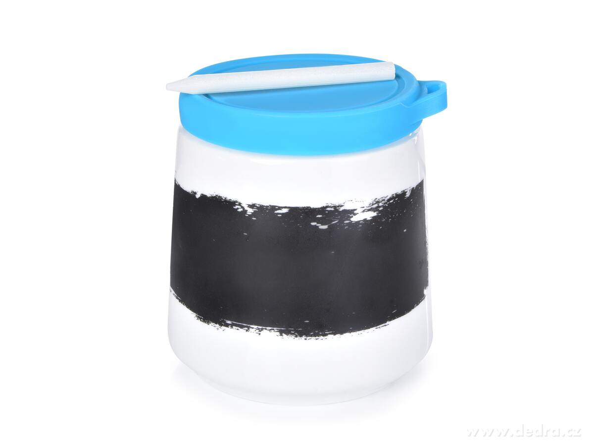 Porcelánová dóza, popisovatelná, včetně bílé tužky – náhled 2 | Grand Móda