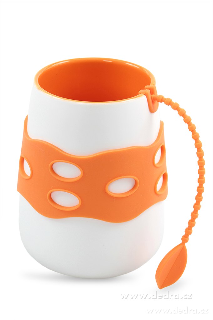 2v1 hrnek s páskem, a sítko na čaj – náhled 2 | Grand Móda